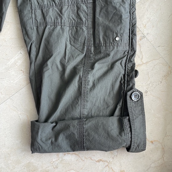 DALIA COLLECTION JEWEL DETAIL ADJUSTABLE CARGO PANT - Picture 2 of 8